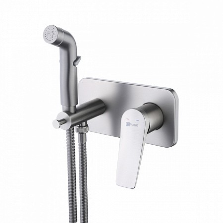 Смеситель Lemark Bronx с гигиеническим душем, встраиваемый LM 3720 GM