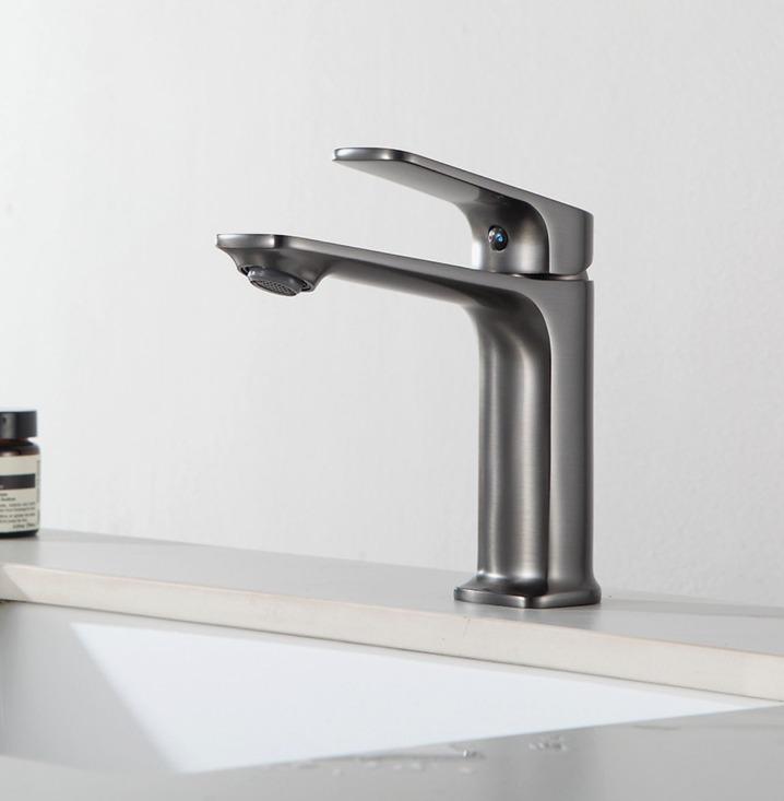 Смеситель Frap для раковины F1086-9 Оружейная Сталь