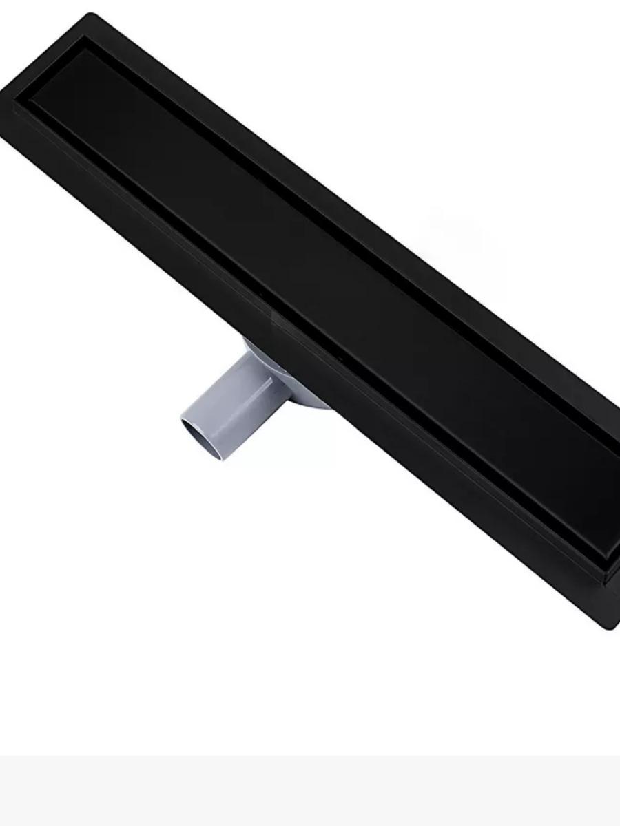 Трап для душа 70*500мм Raglo черный R652.50.06