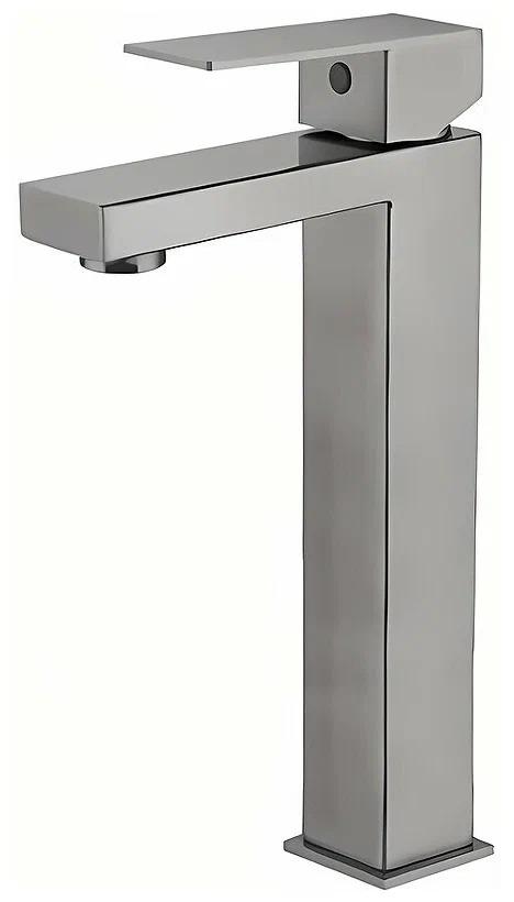 Смеситель для раковины высокий HAIBA HB11803-2 сталь
