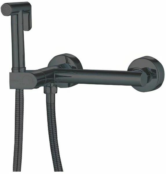 Смеситель с гигиеническим душем HAIBA HB5514-7 черный