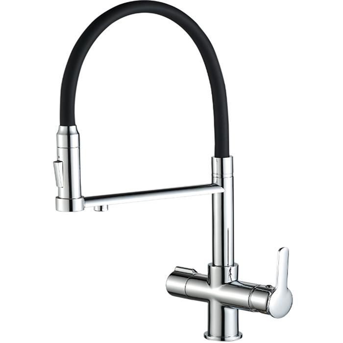 Смеситель для кухни с гибким изливом Haiba HB854