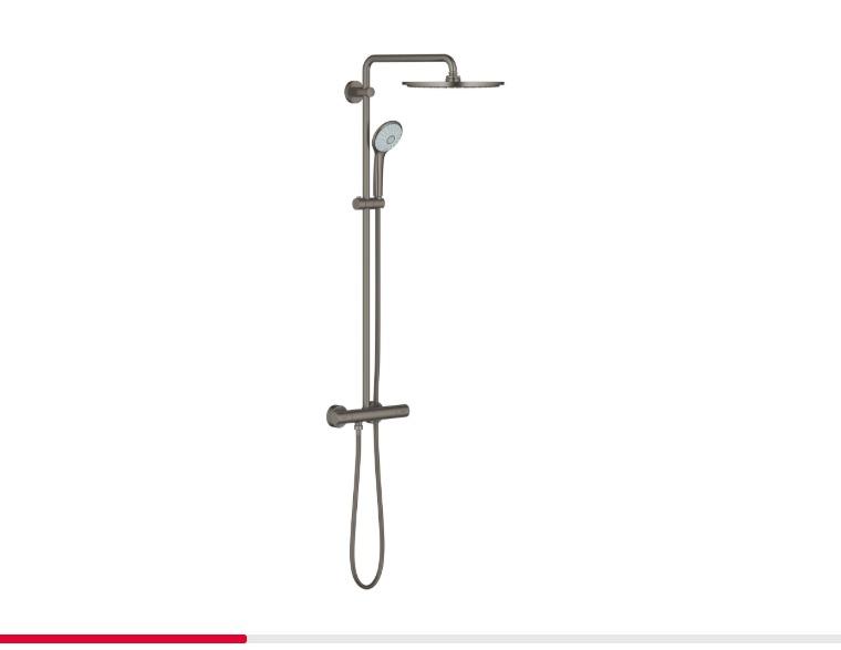 26075AL0 Душевая система GROHE Euphoria System 310 с термостатом, тёмный графит матовый