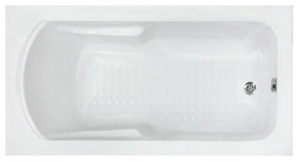 Ванна акриловая в комплекте с ножками OPTIMA 165*75